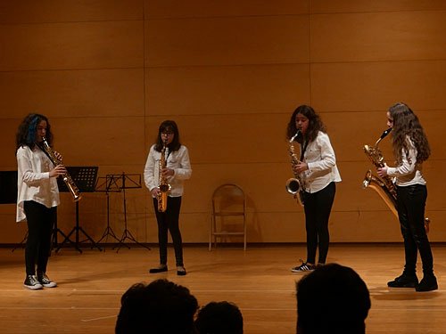 RECITAL DE MÚSICA DE CÂMARA <span class="pt_splitter pt_splitter-1">Quarteto de Saxofones Forty Fingers</span>