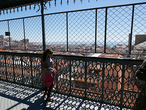 Subida Elevador de Stª Justa