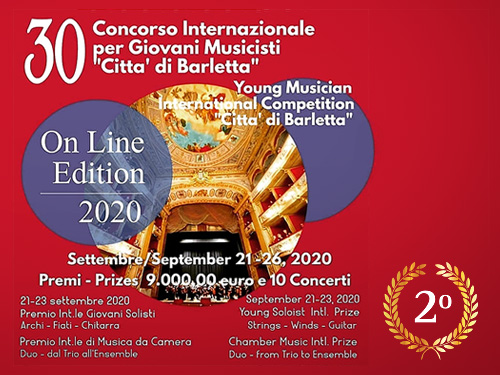 CONCURSO <span class="pt_splitter pt_splitter-1">Young Musician International Competition Cittá di Barletta</span>