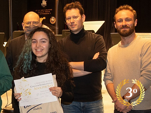 CONCURSO <span class="pt_splitter pt_splitter-1">International Adolphe Sax L´Hay les Roses com Fania Morange</span>