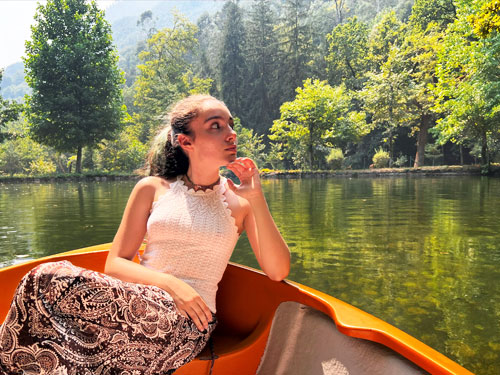 Barco em Lago no Gerês