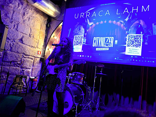 Atuação Urraca Lahm <span class="pt_splitter pt_splitter-1">"Open Mic Night" <span class="pt_splitter pt_splitter-2">Citynizer Plaza Ribeira</span></span>